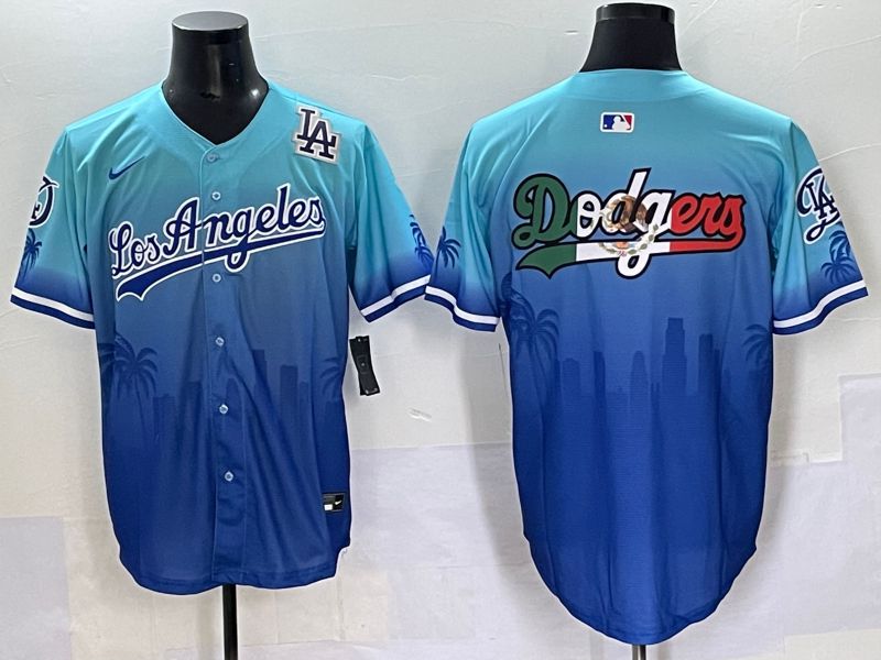 Men 2025 Los Angeles Dodgers Blank Blue Game Nike MLB Jersey style 6262->los angeles dodgers->MLB Jersey